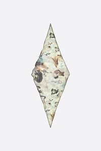 Watercolor animals diamond scarf