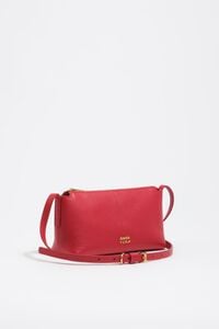 Bolsa mini piel roja