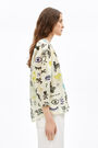 Camisa evasé Brut beige Camisa evasé Brut beige
