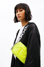 Bolso bandolera XS nylon acolchado verde neón Bolso bandolera XS nylon acolchado verde neón