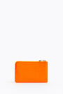 Monedero S croco naranja neón Monedero S croco naranja neón