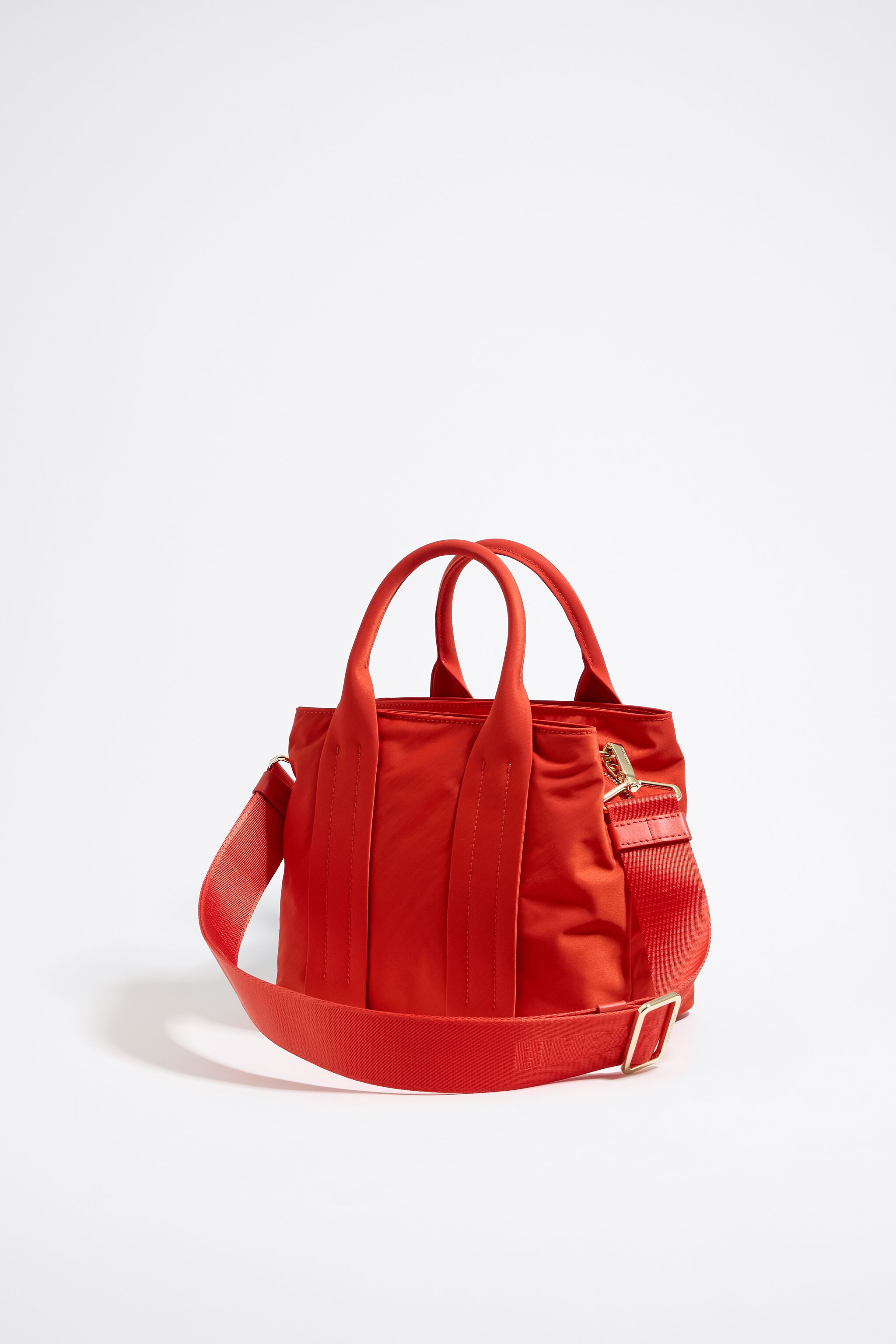 Bolsa de mano mediana nylon coral