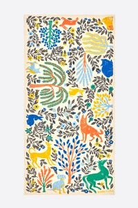 Mascada vegetacion y animal arena