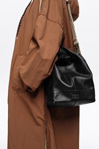 Bolsa paper mediana piel petr&oacute;leo