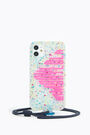Funda iPhone 11 confeti rosa Funda iPhone 11 confeti rosa