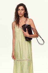 Bolsa Lolita piel burdeos