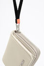 Cartera cuadrada nylon marfil Cartera cuadrada nylon marfil