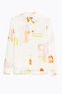 Camisa recta Cities print Camisa recta Cities print