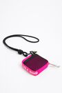 Neon pink nylon Airpods case Neon pink nylon Airpods case