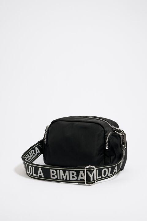 bandolera M nylon negro