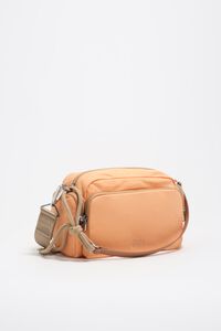 Bolsa Pocket mediana nylon naranja sorbete