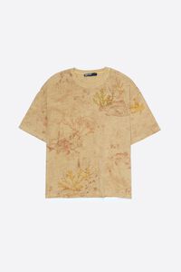 Camiseta estampado lavado underwater