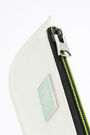 White asymmetric coin purse White asymmetric coin purse