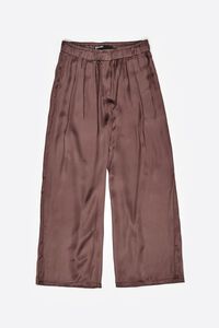 Pantalón jogger pinzas café