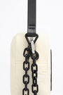Bolso bandolera S nylon acolchado marfil Bolso bandolera S nylon acolchado marfil
