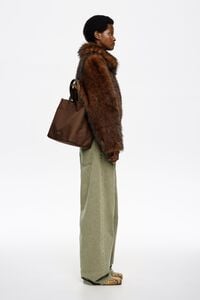 Bolsa Chihuahua grande nylon caqui oscuro