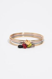 Set 5 pulseras corazones logo