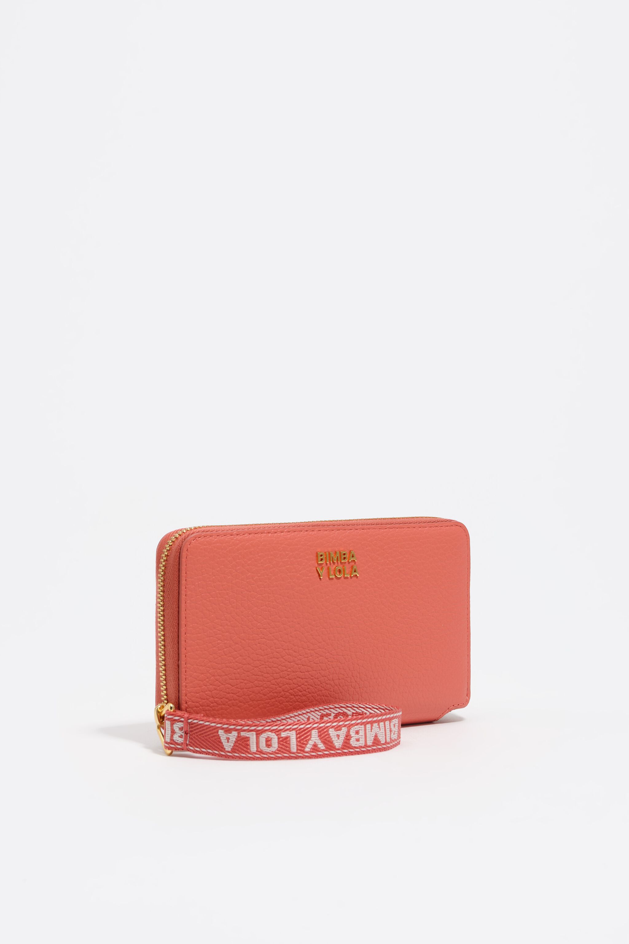 BIMBA Y LOLA 財布 未使用品 Bubblegum pink leather wallet