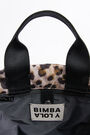 Bolso shopper S nylon acolchado Animal print Bolso shopper S nylon acolchado Animal print