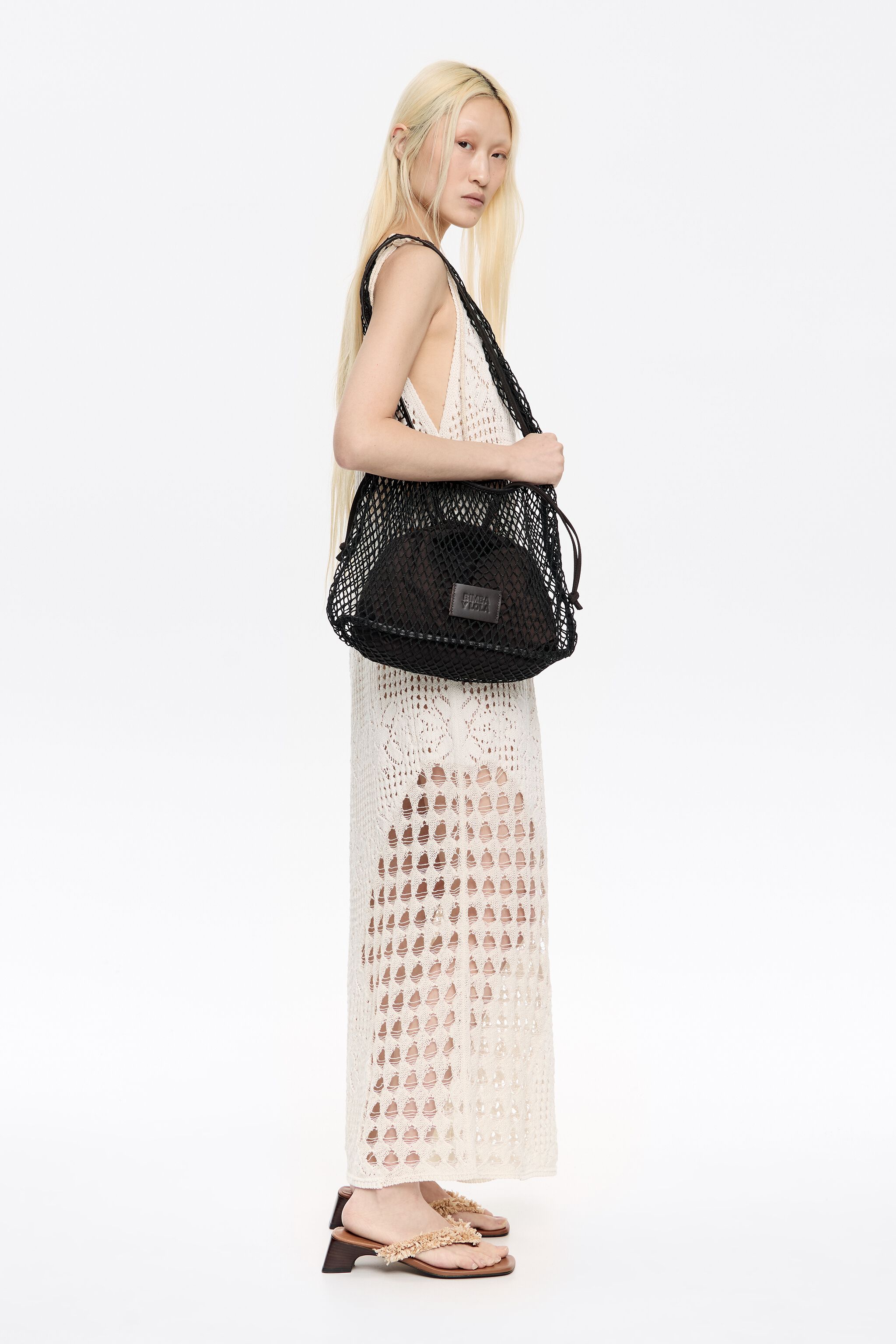 【BIMBA Y LOLA】縦型ワンショルダートートバッグ/M ≪web限定≫【ORZO】レザー 縦型ワンショルダートート BAG A4