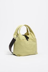 Medium pale lime nylon Paper bag