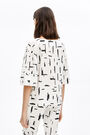 Blusa Paper-Lines blanca Blusa Paper-Lines blanca