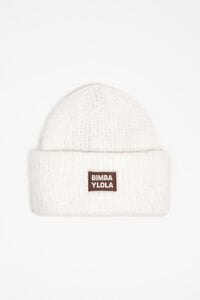 Gorro tejido marfil Gorro tejido marfil