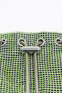 XS acid green mesh bucket bag XS acid green mesh bucket bag