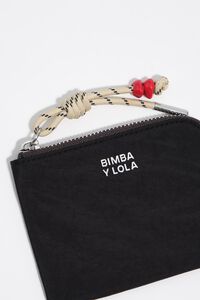 Monedero nylon grafito