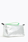 Neceser trapecio L nylon marfil Neceser trapecio L nylon marfil