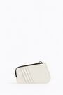 White asymmetric coin purse White asymmetric coin purse