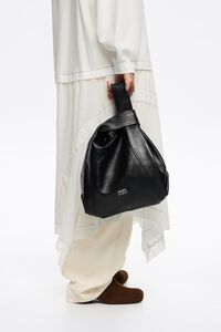 Bolsa Paper mediana piel negra