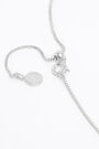 Collar plateado piezas perla Collar plateado piezas perla