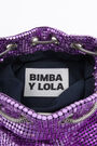 XS lilac mesh bucket bag XS lilac mesh bucket bag