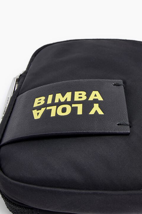 Bimba Y Lola 221BBNY1K.T2025 Small Gray Padded Nylon Crossbody Bag -  ShopperBoard