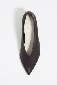 Sal&oacute;n tac&oacute;n medio piel caf&eacute; chocolate