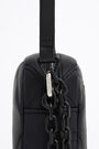 Bolso bandolera S nylon acolchado negro Bolso bandolera S nylon acolchado negro