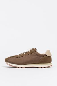 Tenis retro 13 18 verde militar