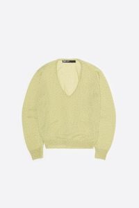 Olive mini Dots straight sweater