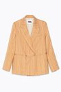 Blazer lino marrón Blazer lino marrón
