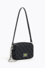 Bolso bandolera S trenzado negro Bolso bandolera S trenzado negro