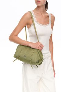 Pale green fur Lolita bag