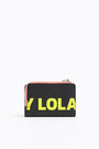 Cartera piel logo negra Cartera piel logo negra