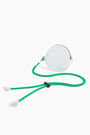 Monedero redondo croco blanco Monedero redondo croco blanco