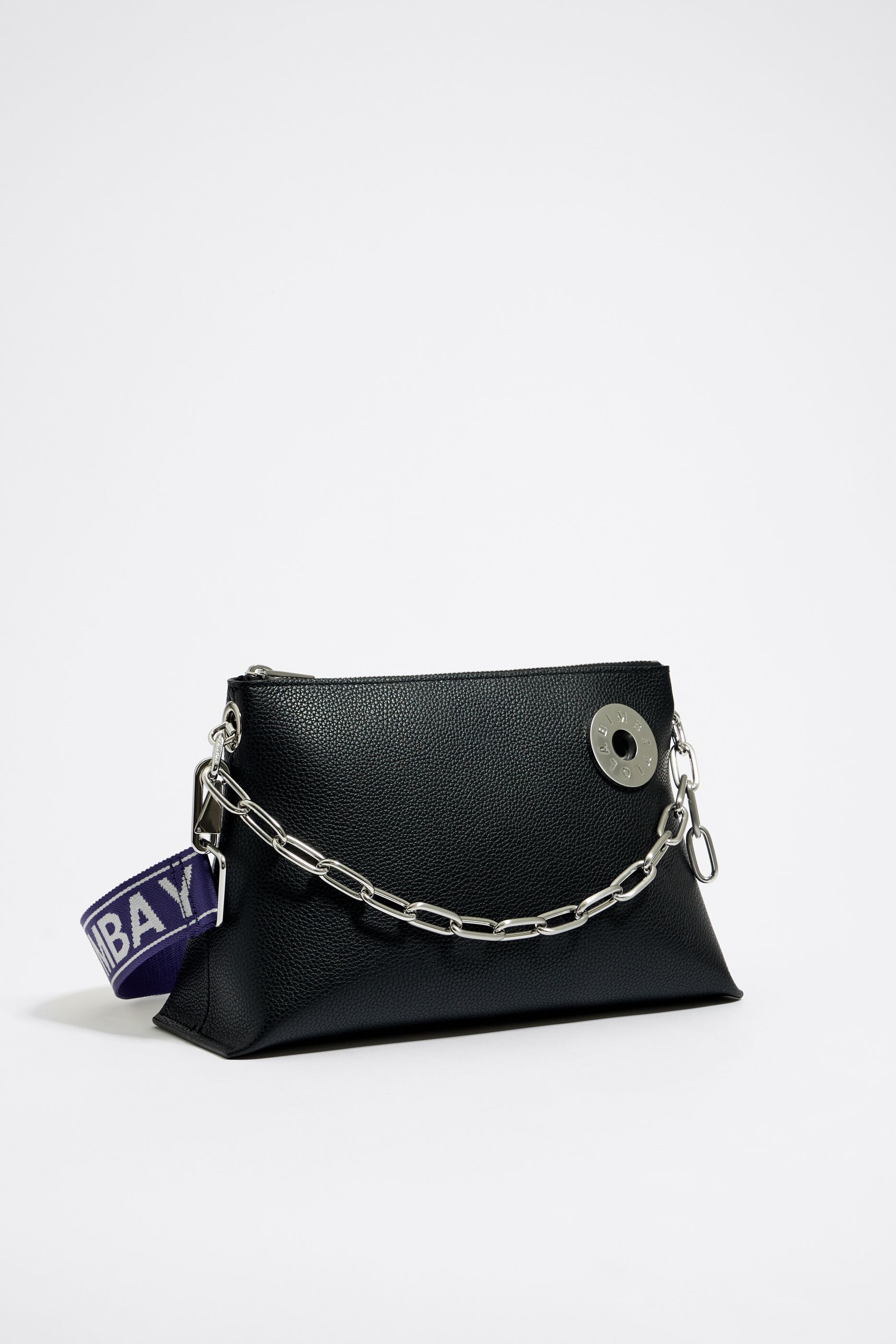 Black leather crossbody outlet