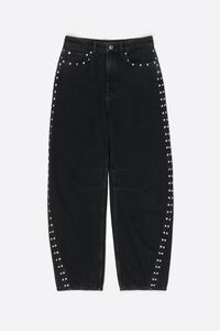 BARREL - Pantalón remaches negro