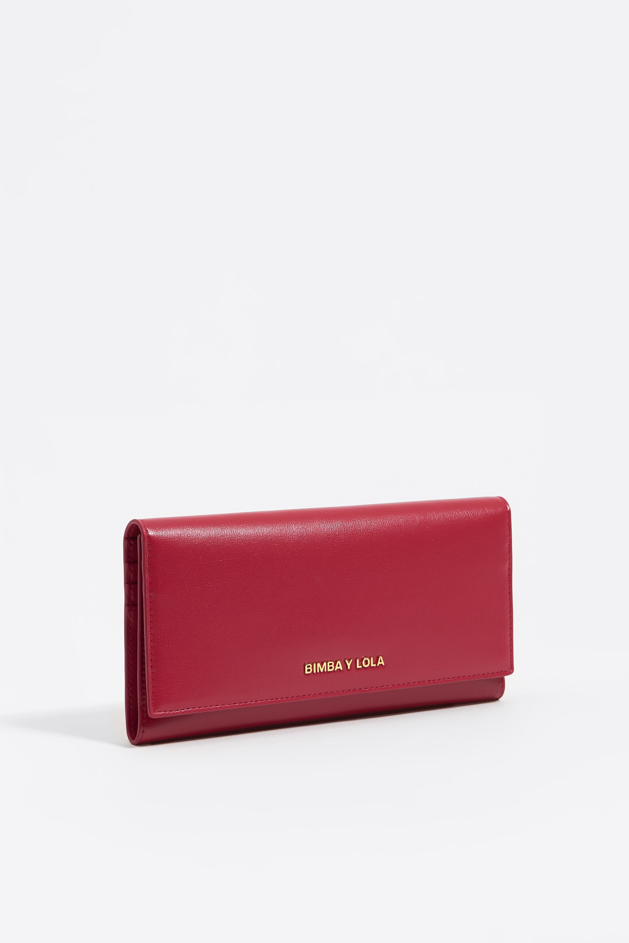 Cartera continental roja