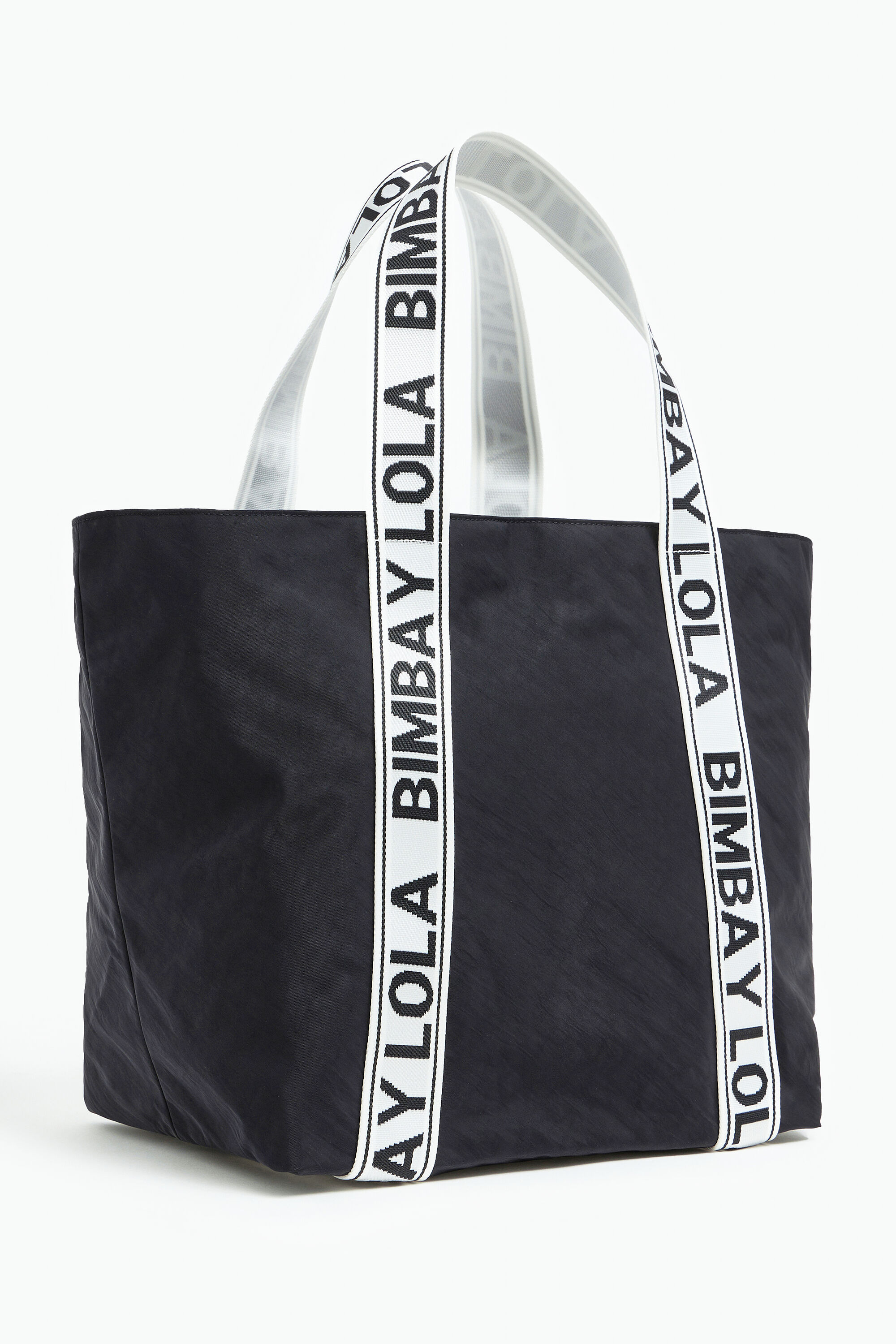 Continuación Vergonzoso Exactamente Bolso shopper XL nylon negro