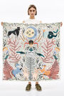 White moon Zodiac scarf White moon Zodiac scarf