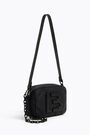 Bolso bandolera S nylon acolchado negro Bolso bandolera S nylon acolchado negro